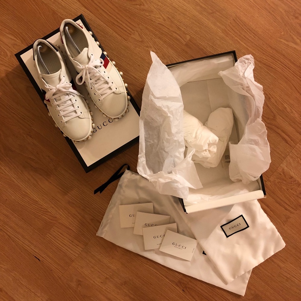 Gucci White Sneakers